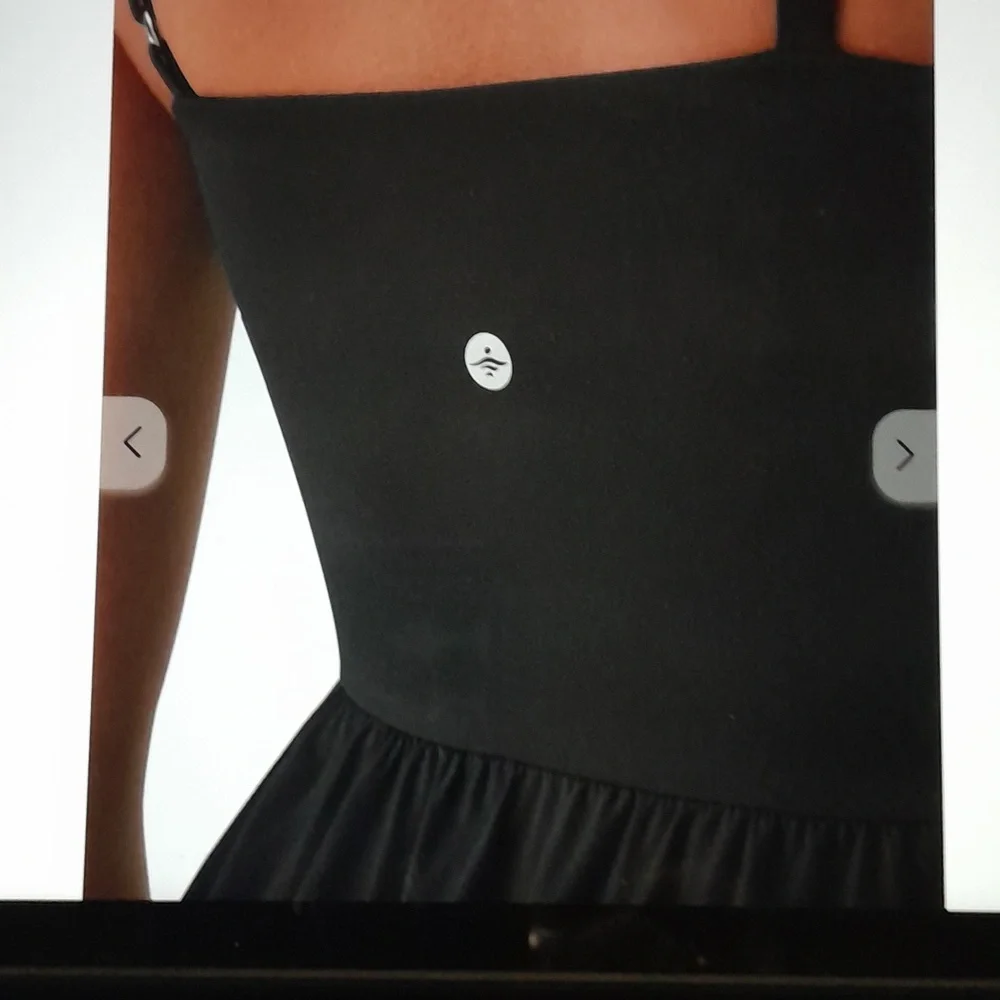 HALARA Black High-Low Midi Dress - Picture 4 of 4